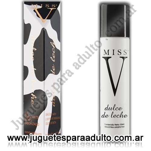 Aceites y lubricantes, , Gel lubricante sabor dulce de leche 50ml